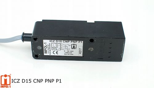 Czujnik indukcyjny ICZ D15 CNP PNP P1 - Impol-1