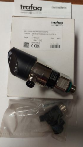 Przetwornik ciśnienia Trafag M12x1, 5pin; G 1/4 2xPNP + 4-20mA 8381 DPS400