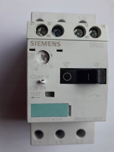 Wyłącznik silnikowy 3RV1011-1AA15 - Siemens