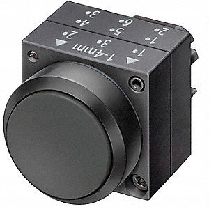 Przycisk czarny - 3SB3000-0AA11 - Siemens